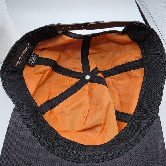 The Hundreds Script Snapback Hat Black Adjustable Unisex Streetwear Logo Cap - Picture 7 of 9